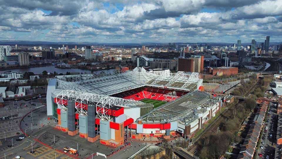 Old Trafford Stadium, External View