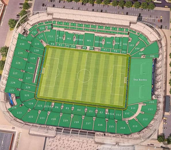 TQL Stadium Seating Plan