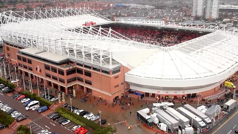 The Stadium of Light, Sunderland FC. External View.