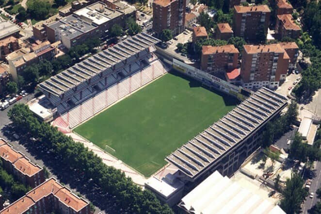 Estadio de Vallecas - Rayo Vallecano Stadium external view