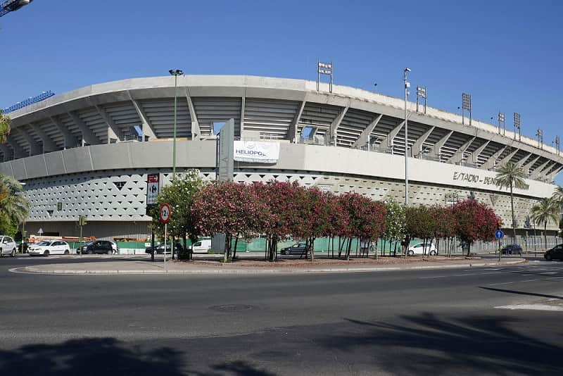 Estadio Benito Villamarin - Real Betis Stadium - External View from the ground