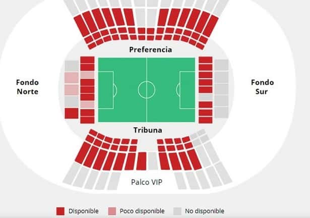 Almeria Stadium - Power Horse Stadium - Seating Plan