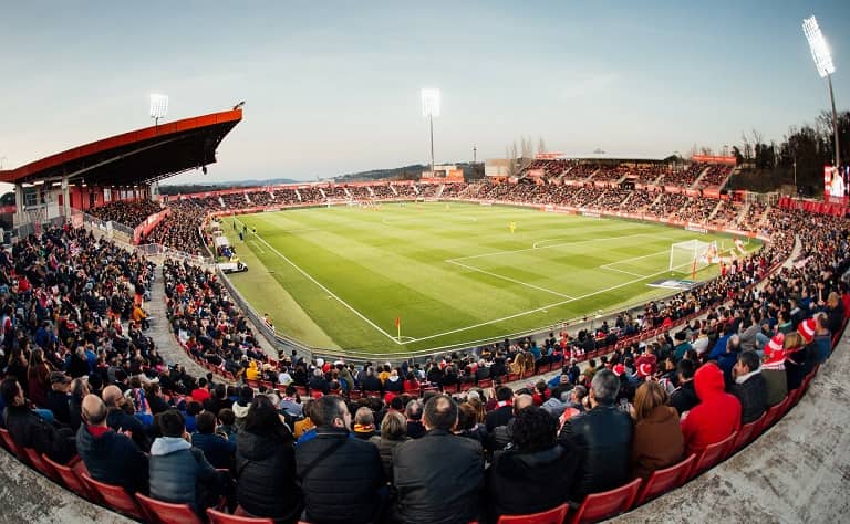 Estadi Montilivi - Girona Stadium - Pitch View