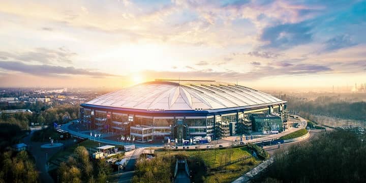 Veltins Arena - Schalke 04 Stadium - External View