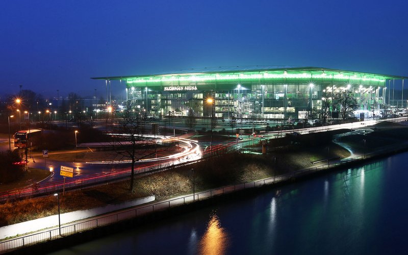 Volkswagen Arena - VfL Wolfsburg Stadium external view